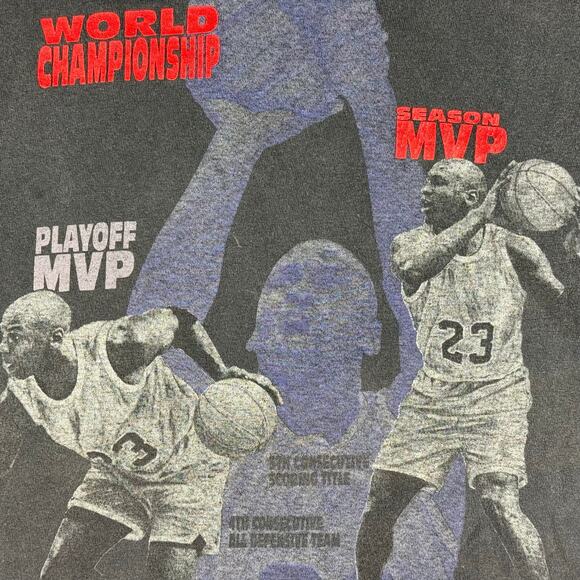 Vintage Nike Air Jordan “Sportsman of the Year” T-Shirt - Picture 3 of 10